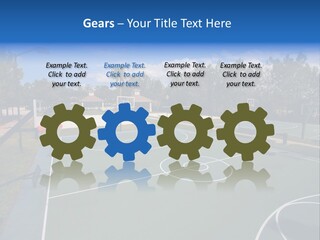 Town Texture Playground PowerPoint Template