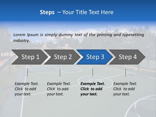 Town Texture Playground PowerPoint Template