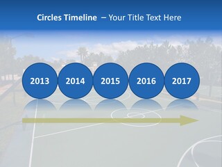 Town Texture Playground PowerPoint Template