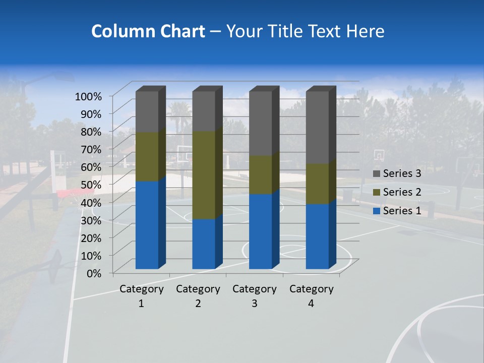 Town Texture Playground PowerPoint Template
