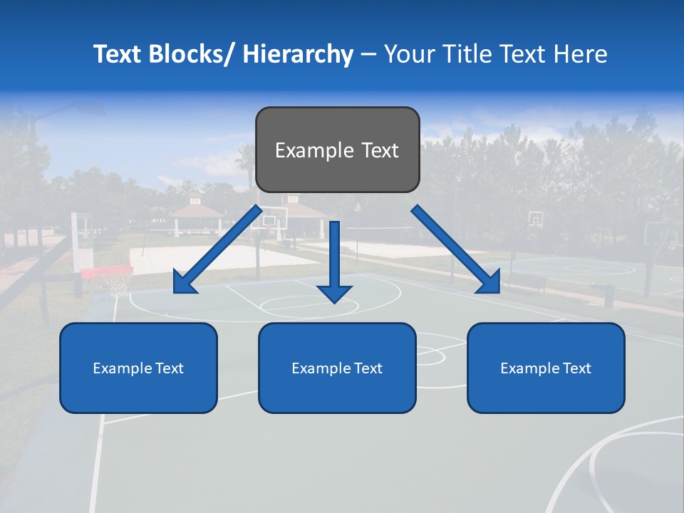 Town Texture Playground PowerPoint Template
