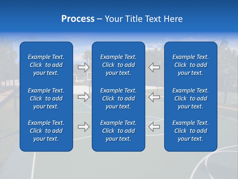 Town Texture Playground PowerPoint Template