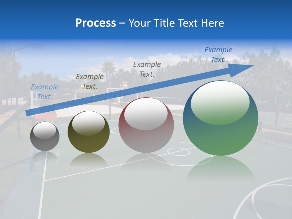 Town Texture Playground PowerPoint Template