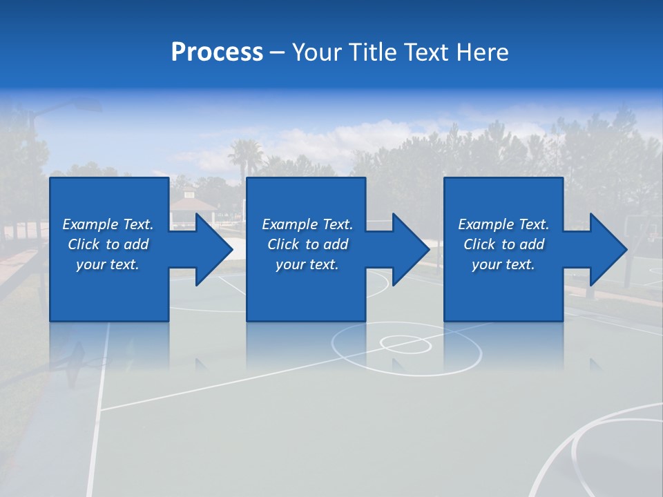 Town Texture Playground PowerPoint Template