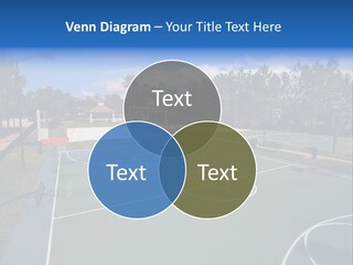 Town Texture Playground PowerPoint Template