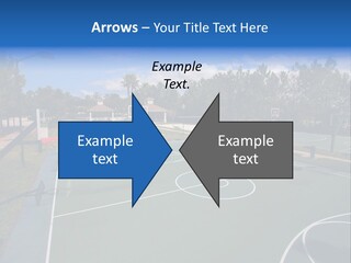 Town Texture Playground PowerPoint Template