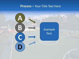 Town Texture Playground PowerPoint Template