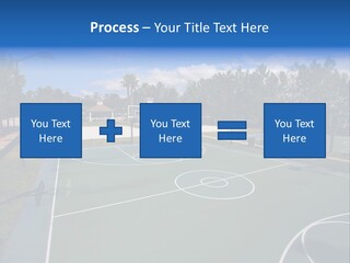 Town Texture Playground PowerPoint Template
