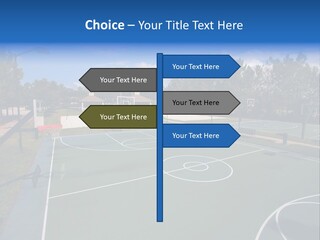 Town Texture Playground PowerPoint Template