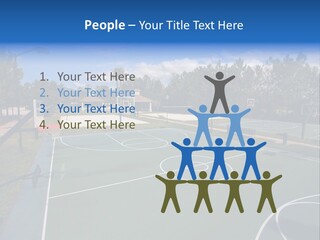 Town Texture Playground PowerPoint Template