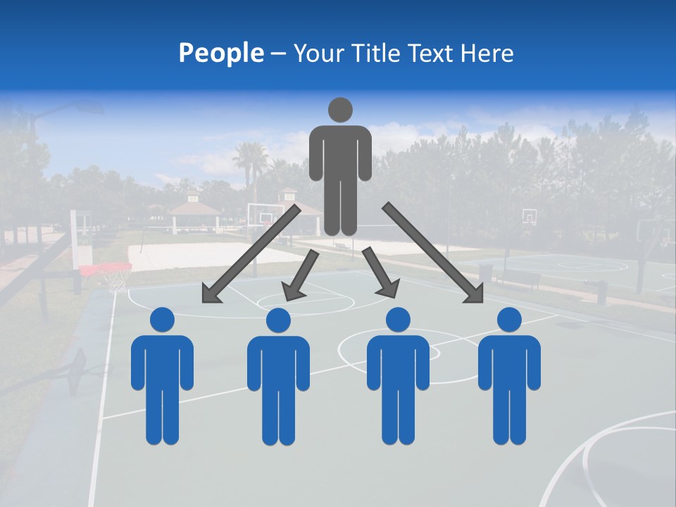 Town Texture Playground PowerPoint Template