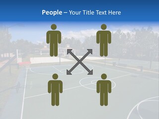 Town Texture Playground PowerPoint Template