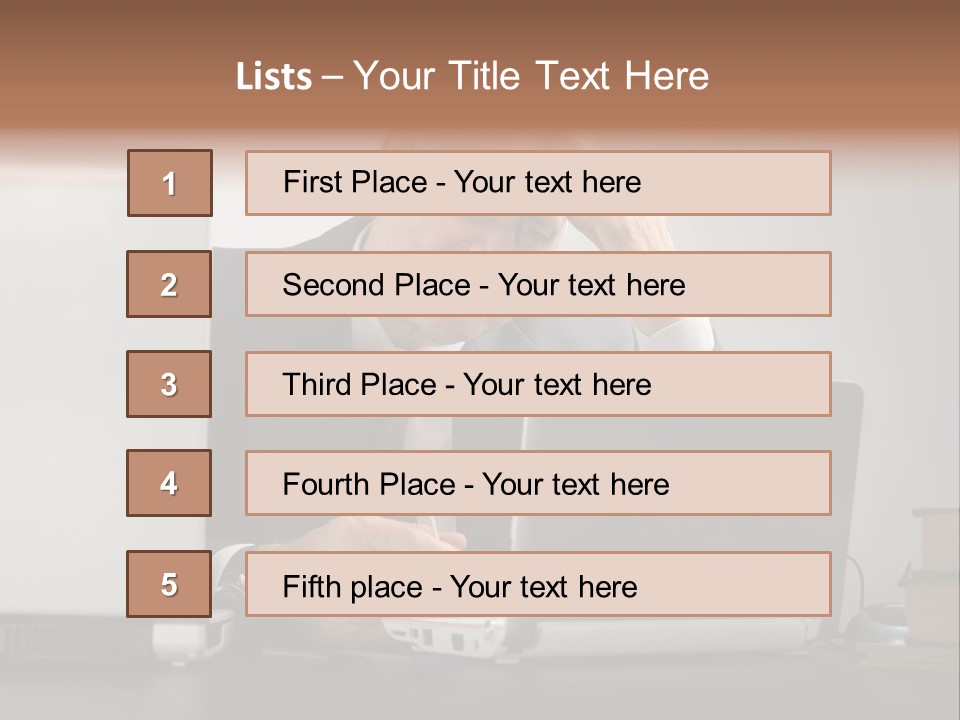 Failure Pen Fear PowerPoint Template