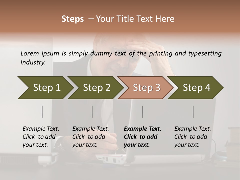 Failure Pen Fear PowerPoint Template