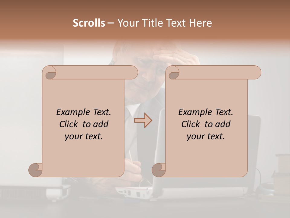 Failure Pen Fear PowerPoint Template