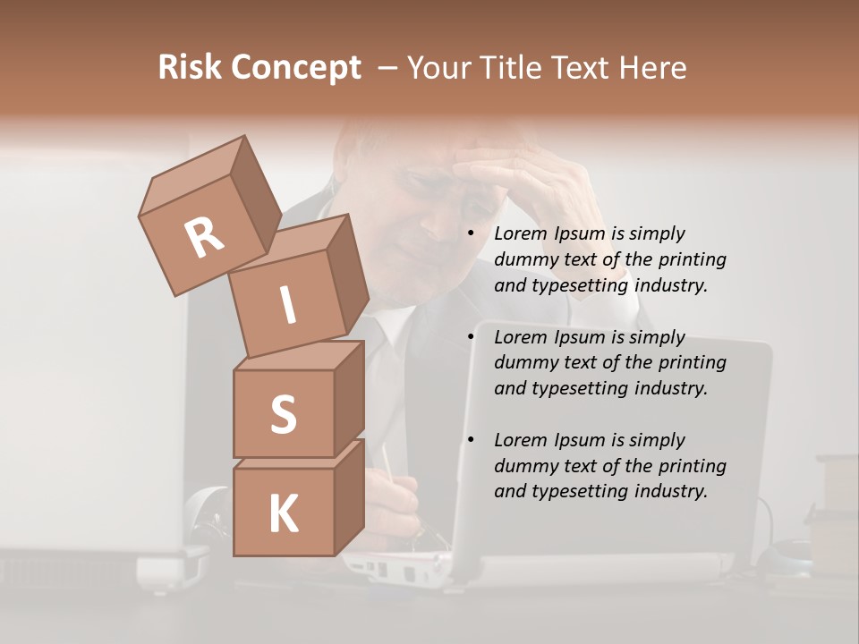 Failure Pen Fear PowerPoint Template