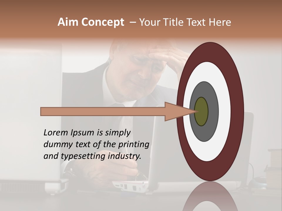 Failure Pen Fear PowerPoint Template