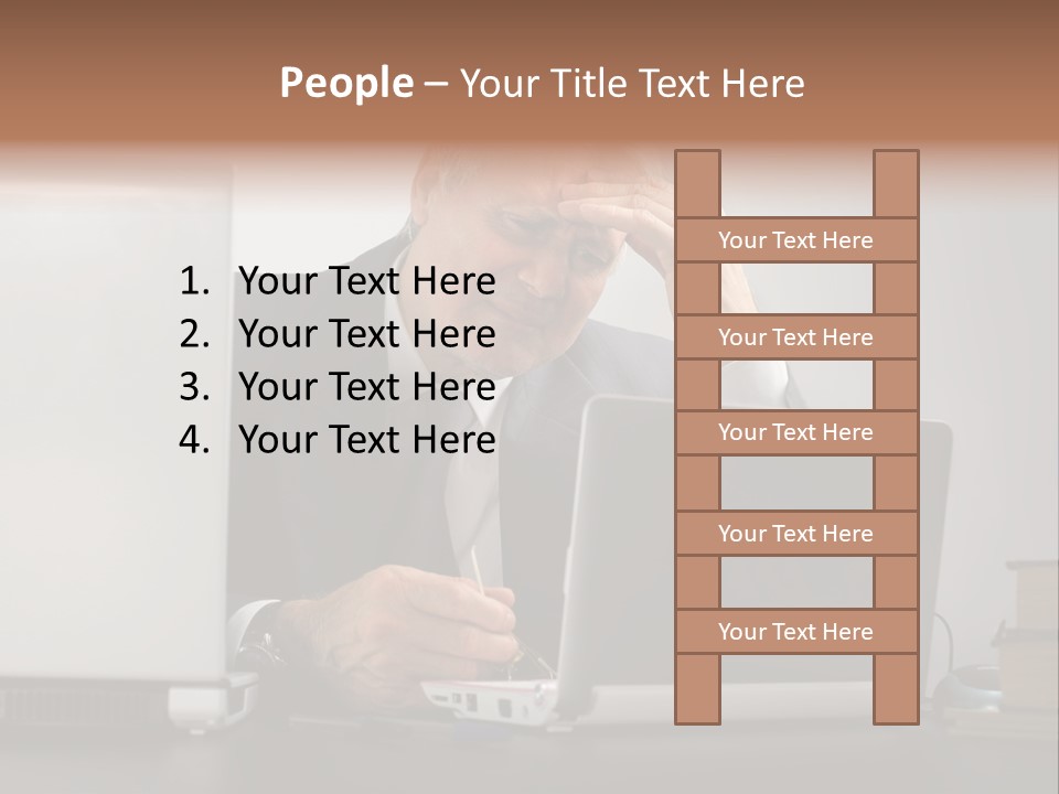 Failure Pen Fear PowerPoint Template