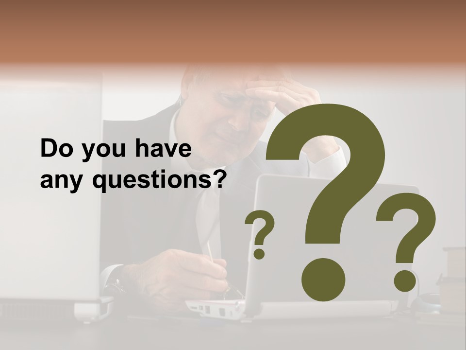 Failure Pen Fear PowerPoint Template