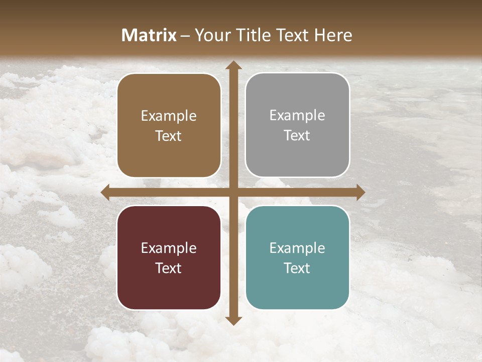 Middle Spa Salty PowerPoint Template
