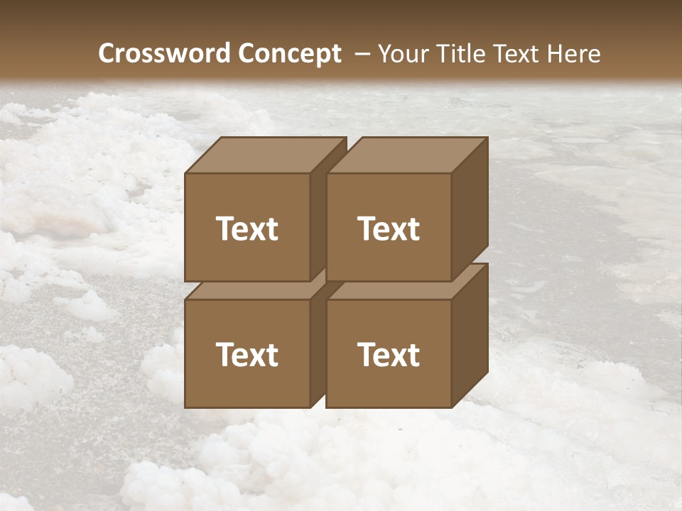 Middle Spa Salty PowerPoint Template