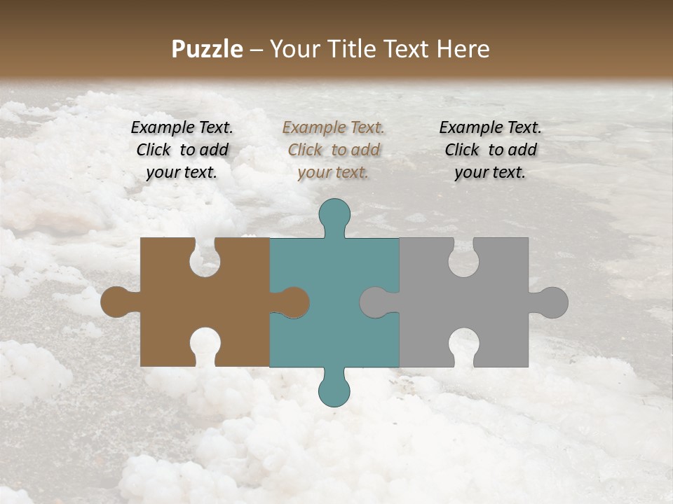 Middle Spa Salty PowerPoint Template