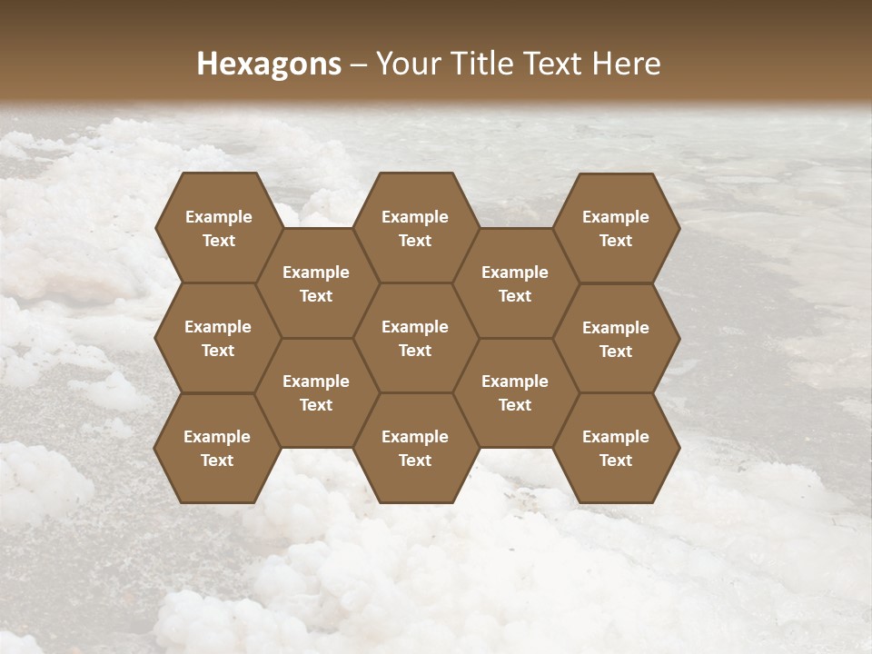 Middle Spa Salty PowerPoint Template