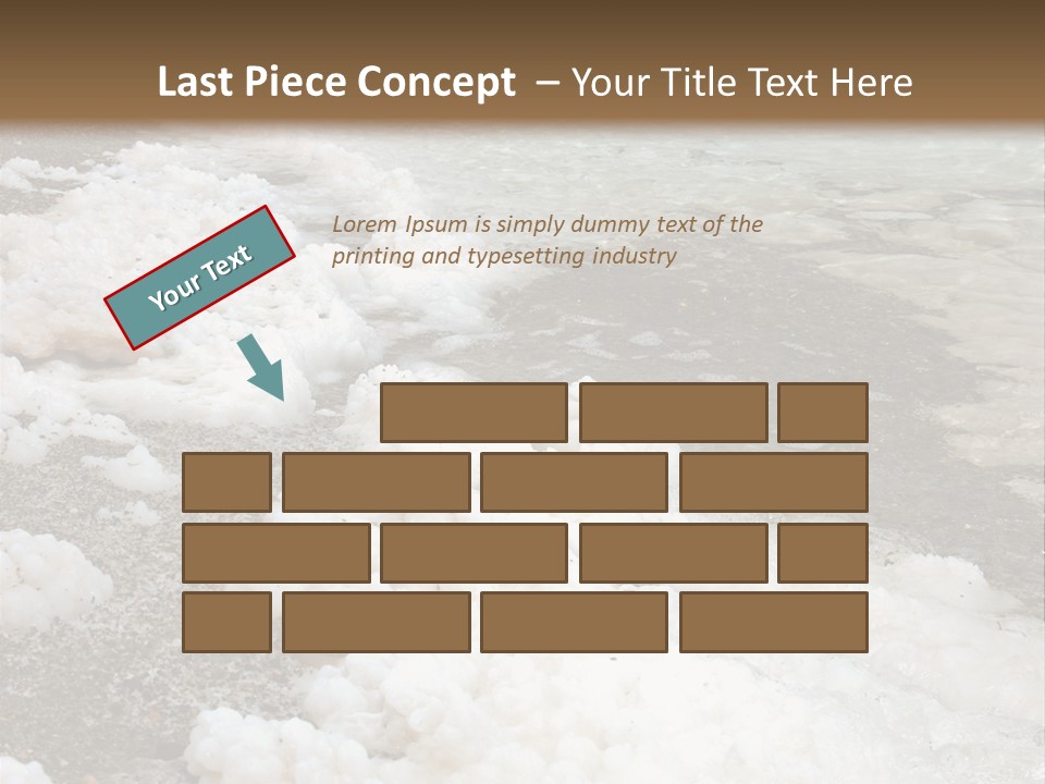 Middle Spa Salty PowerPoint Template