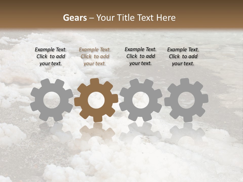 Middle Spa Salty PowerPoint Template