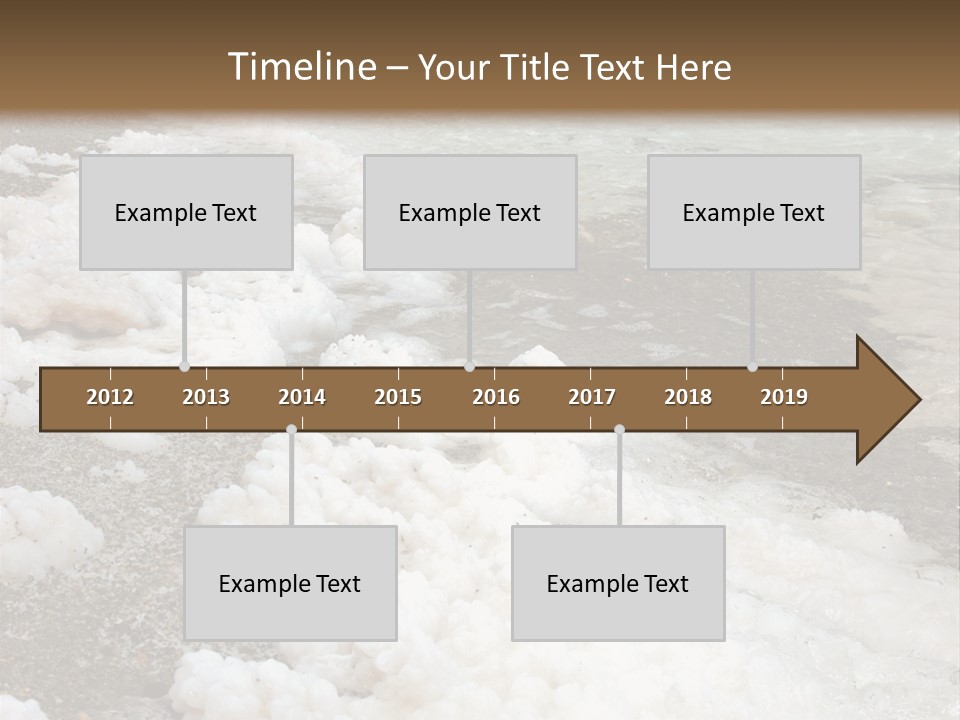 Middle Spa Salty PowerPoint Template