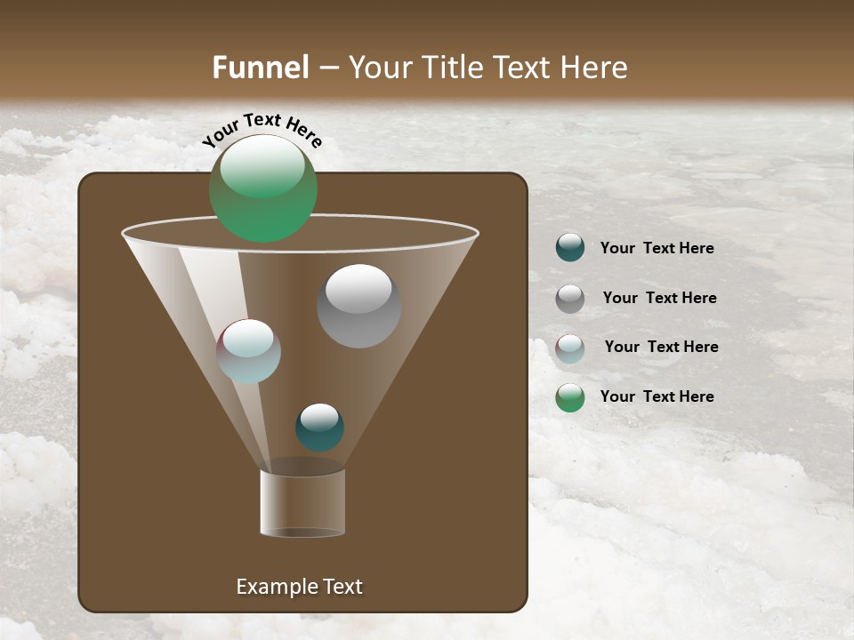 Middle Spa Salty PowerPoint Template