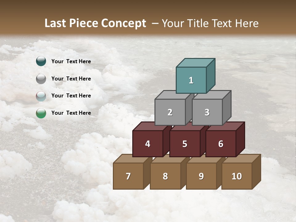 Middle Spa Salty PowerPoint Template