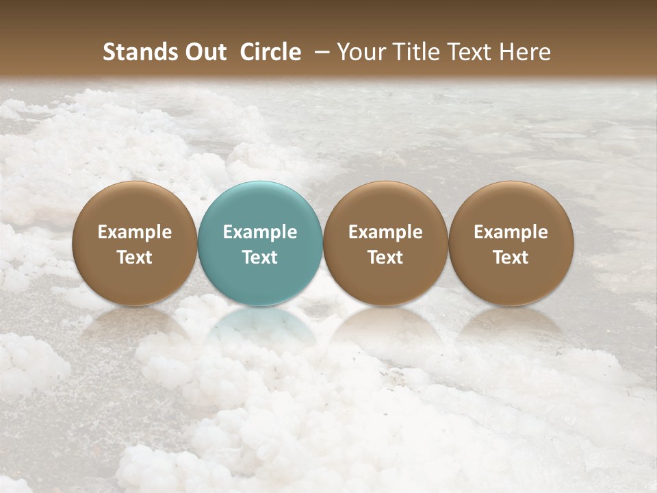 Middle Spa Salty PowerPoint Template