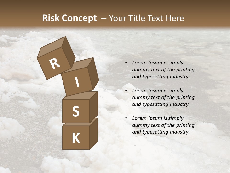 Middle Spa Salty PowerPoint Template