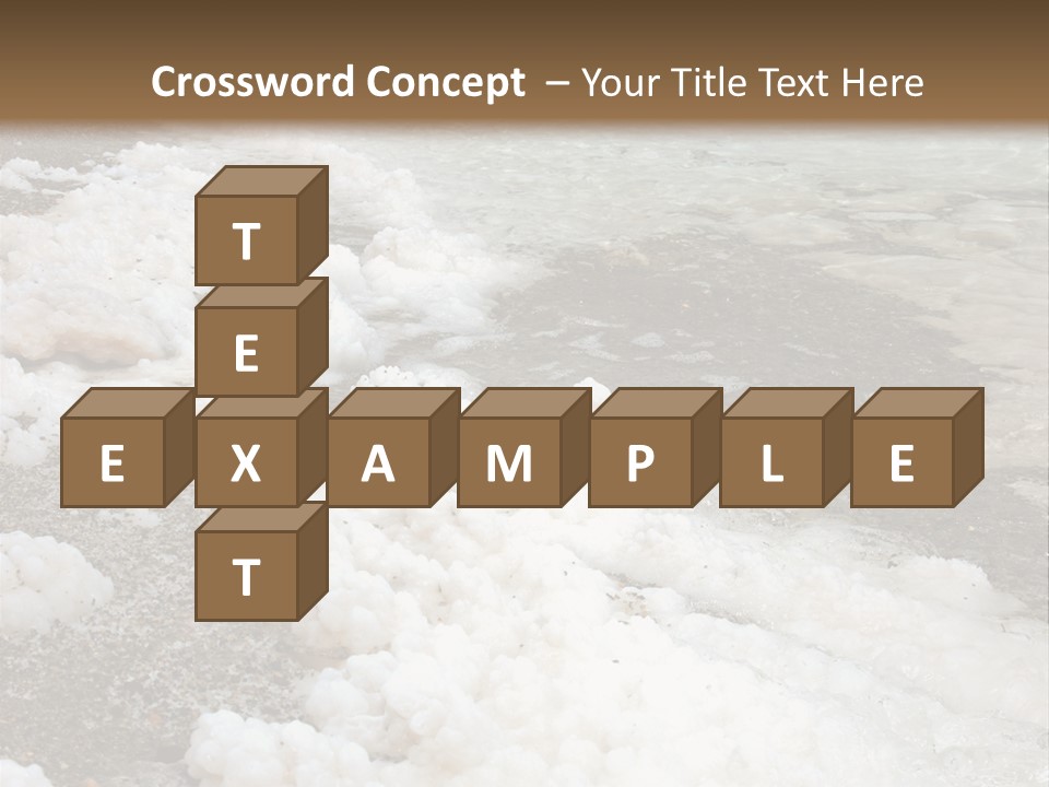 Middle Spa Salty PowerPoint Template