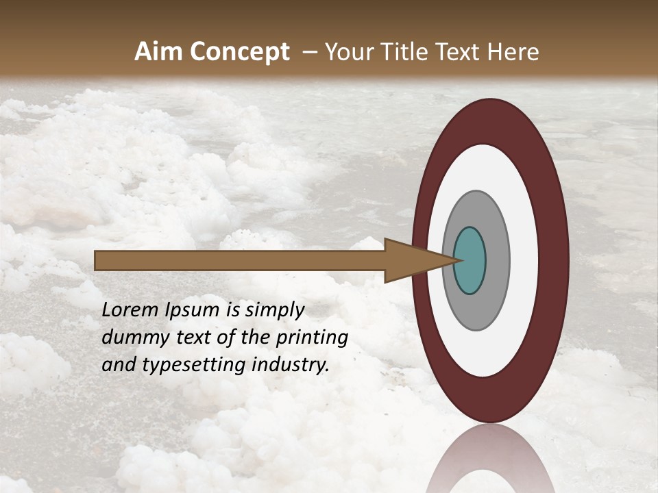 Middle Spa Salty PowerPoint Template