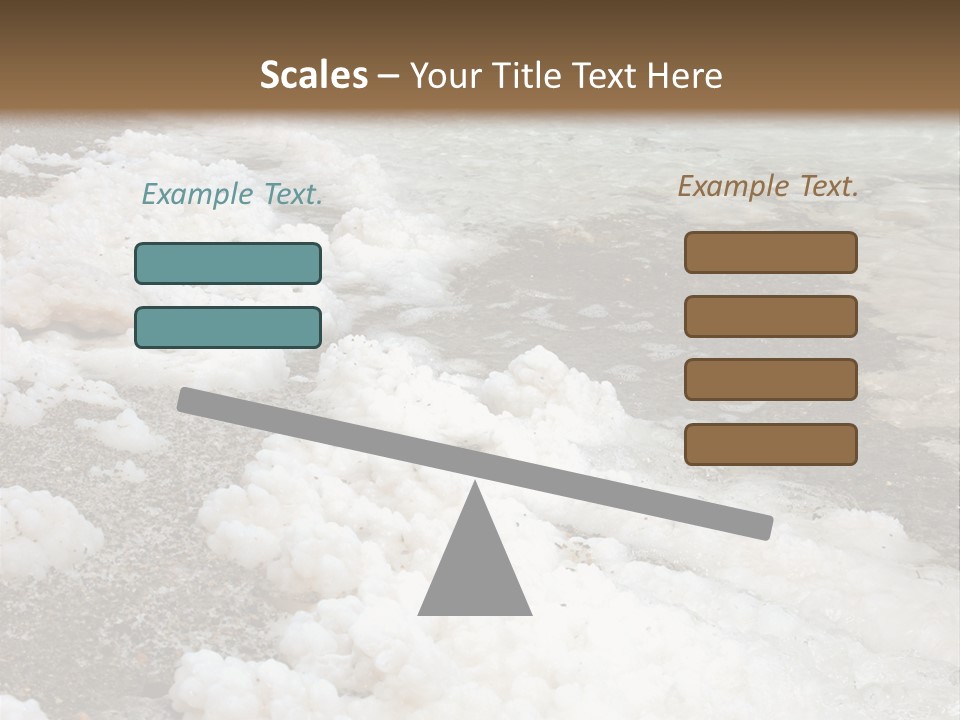 Middle Spa Salty PowerPoint Template