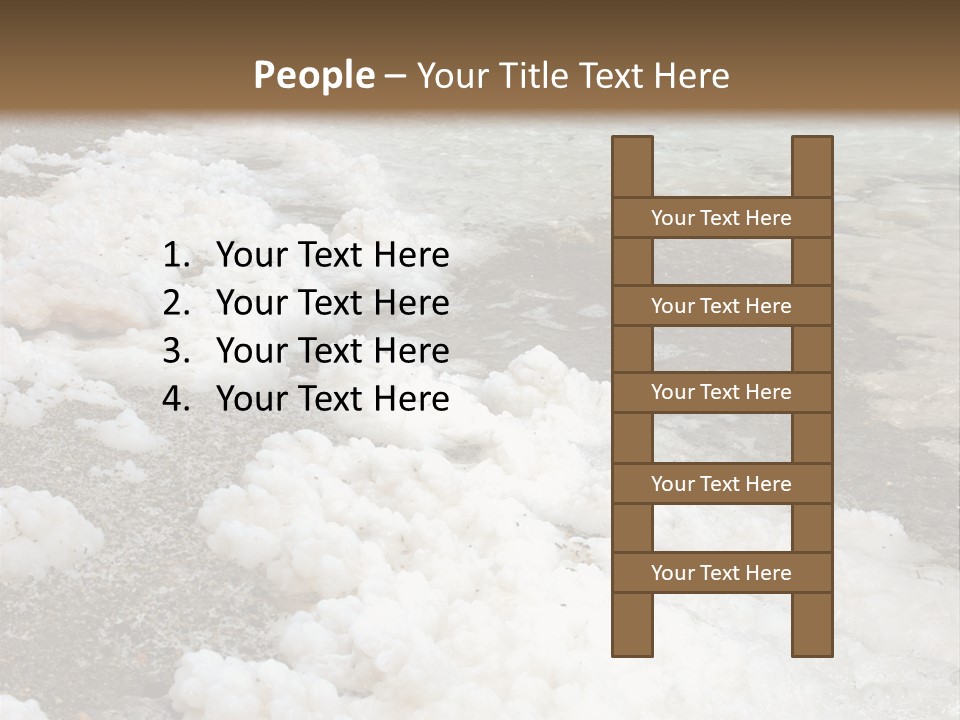 Middle Spa Salty PowerPoint Template