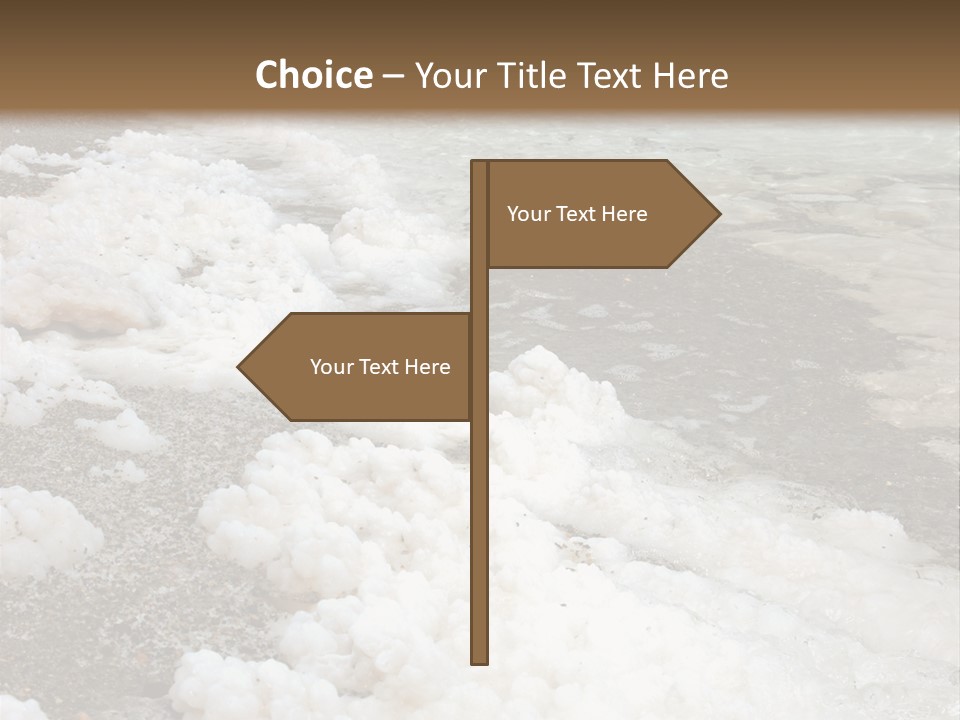 Middle Spa Salty PowerPoint Template