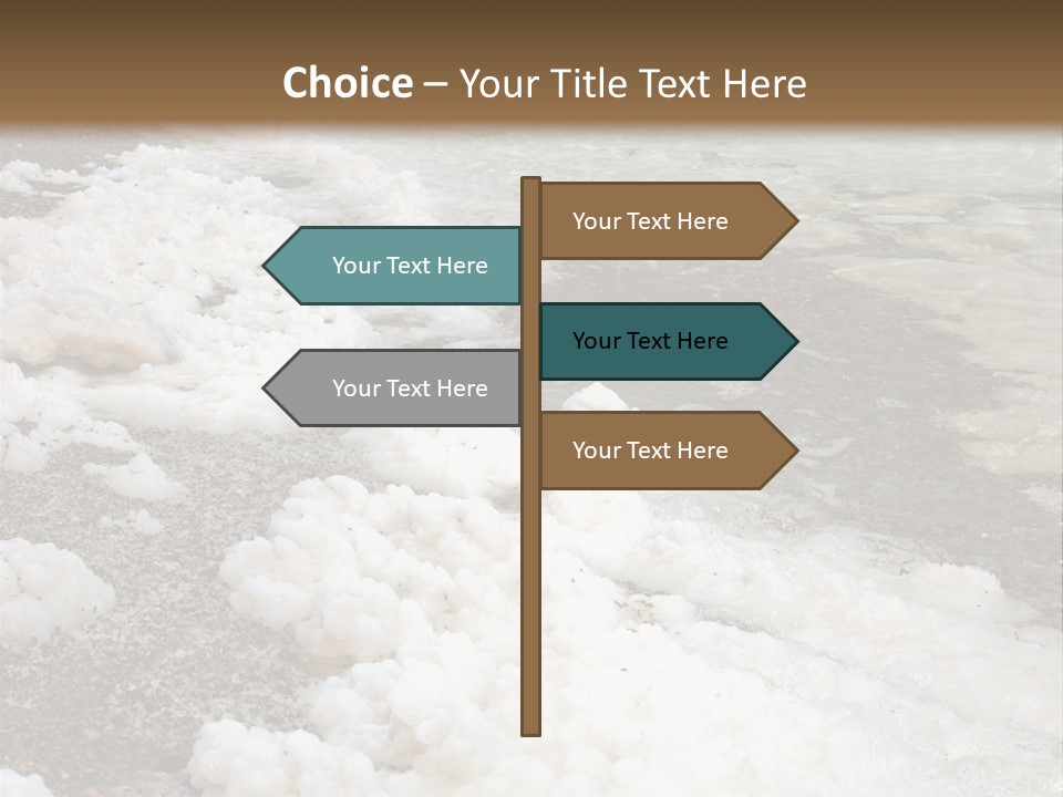 Middle Spa Salty PowerPoint Template
