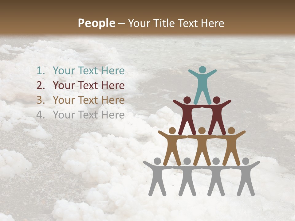 Middle Spa Salty PowerPoint Template