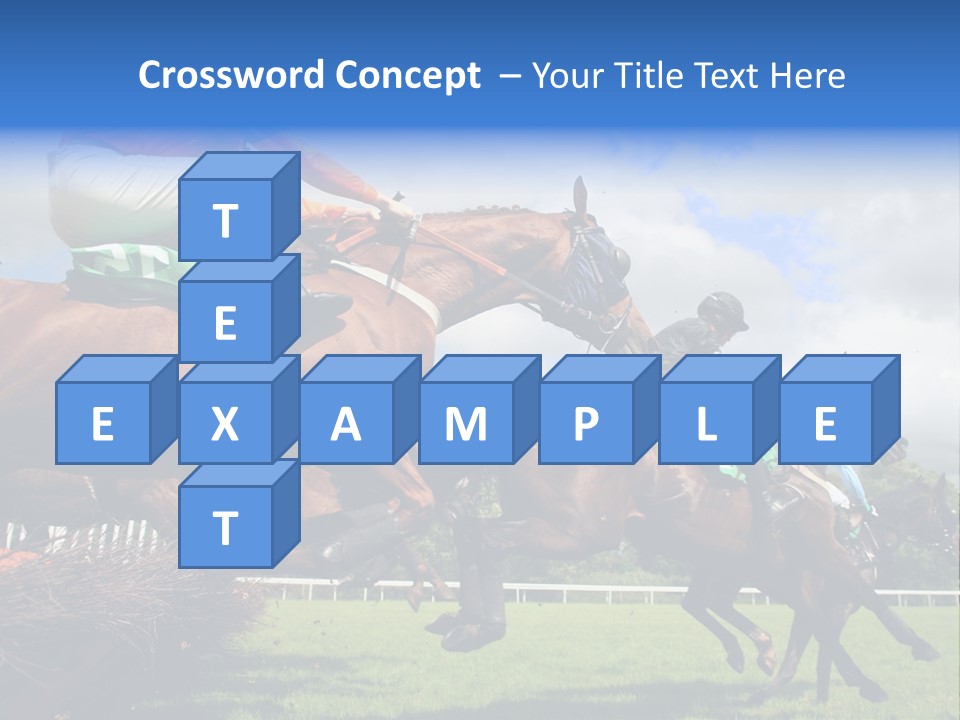 A Group Of People Riding On The Backs Of Brown Horses PowerPoint Template