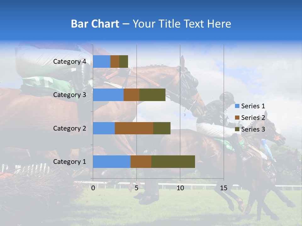 A Group Of People Riding On The Backs Of Brown Horses PowerPoint Template