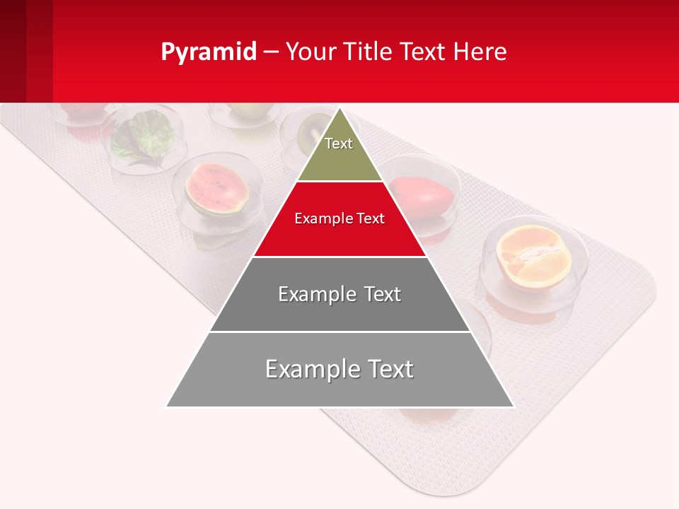 Capsule Illustration Apple PowerPoint Template