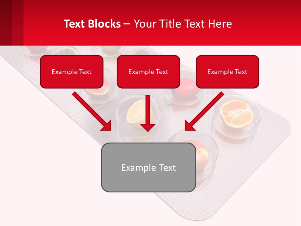 Capsule Illustration Apple PowerPoint Template