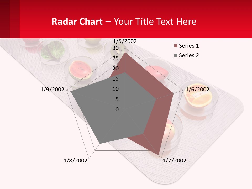 Capsule Illustration Apple PowerPoint Template