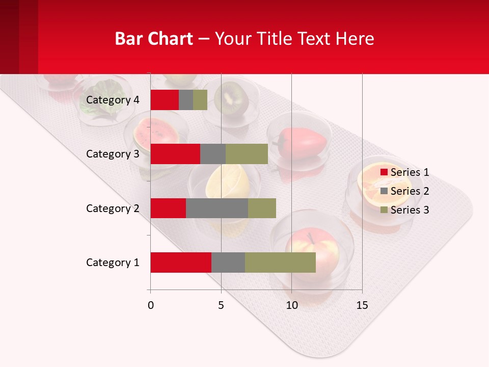 Capsule Illustration Apple PowerPoint Template