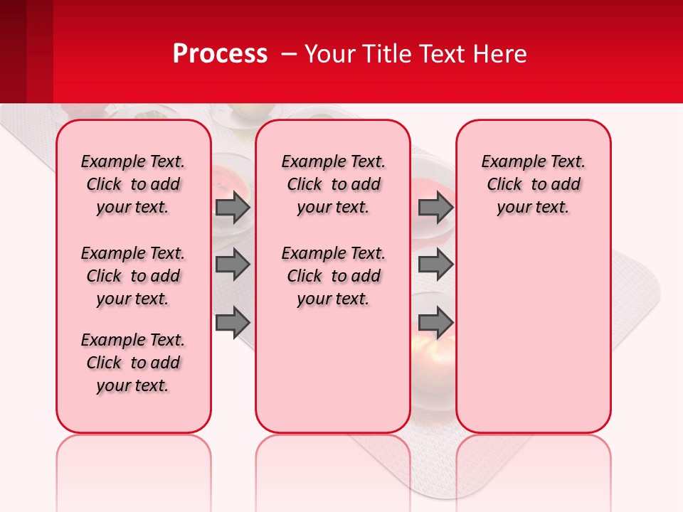Capsule Illustration Apple PowerPoint Template