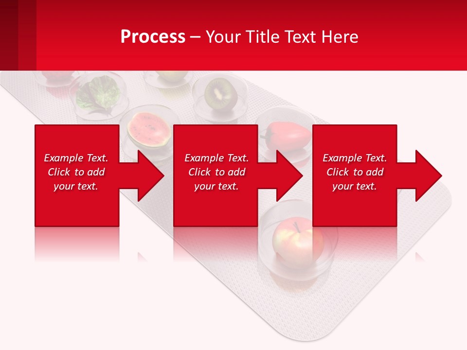Capsule Illustration Apple PowerPoint Template