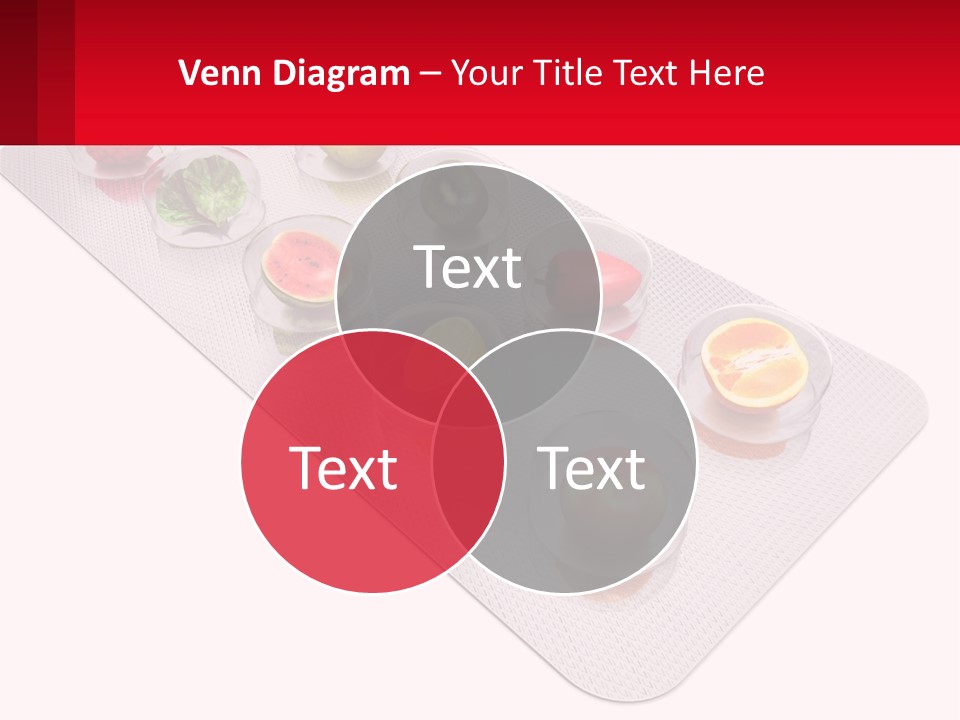 Capsule Illustration Apple PowerPoint Template